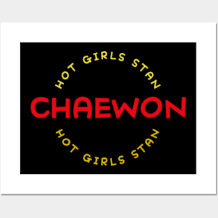 Hot Girls Stan Chaewon Le Sserafim Posters and Art